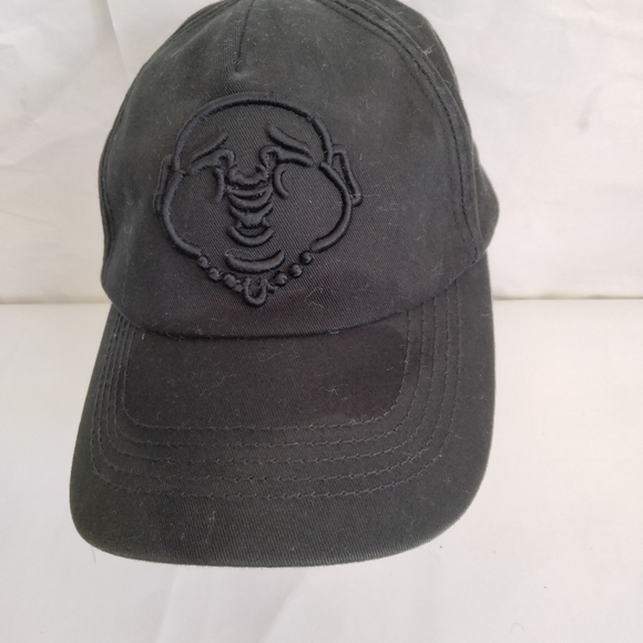 True Religion black Buddha hat